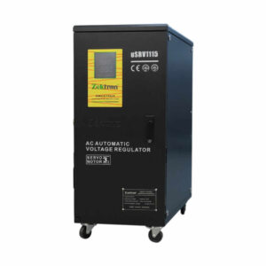 Zektron 15kVA Servo Single Phase AVR, Input Voltage (80v – 260v)